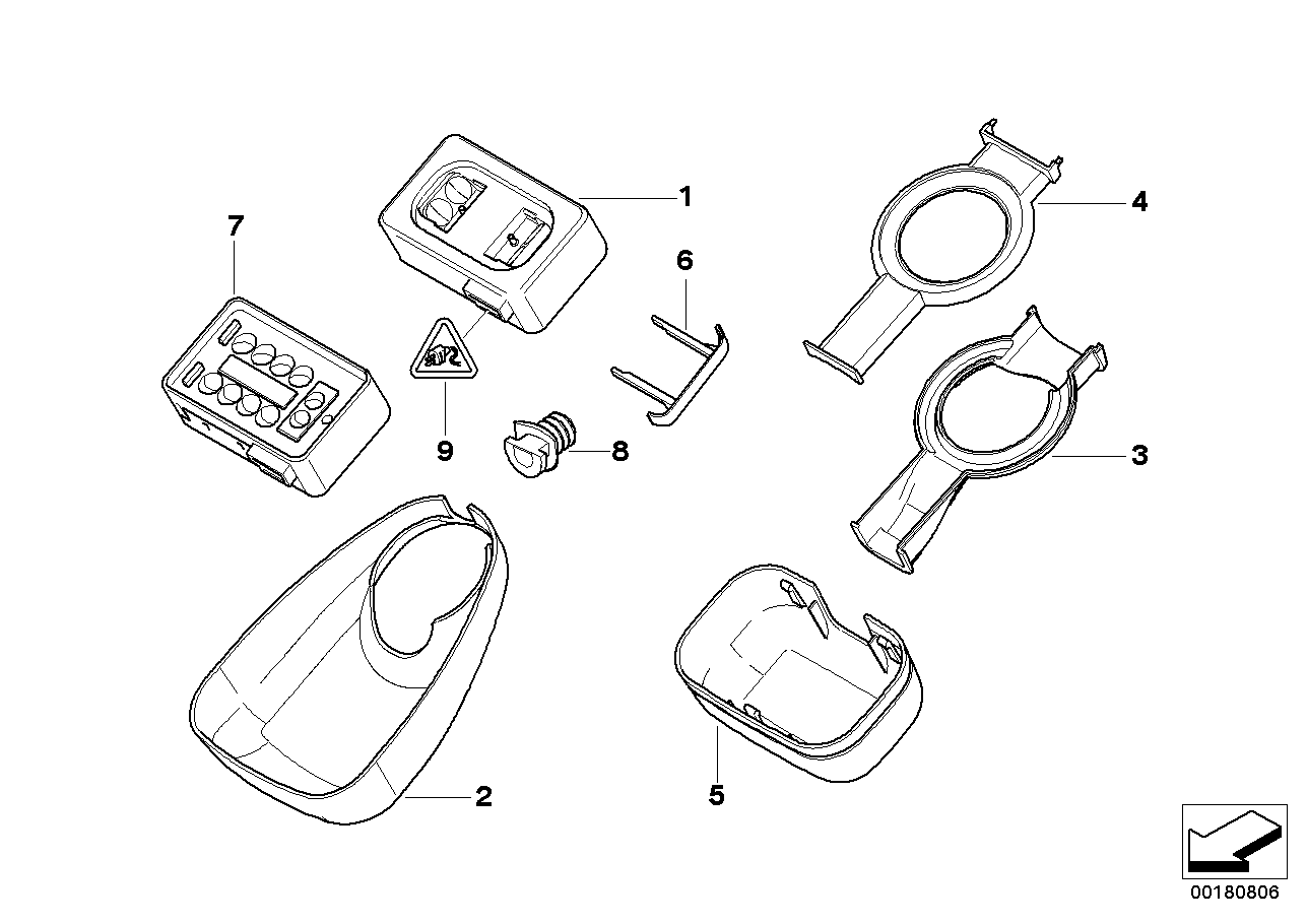 BMW 61 35 6 923 954 - Датчик дождя parts5.com