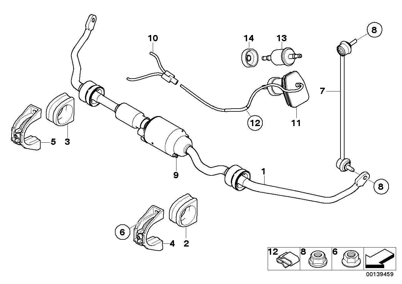 BMW 13 32 1 277 497 - Fuel filter parts5.com