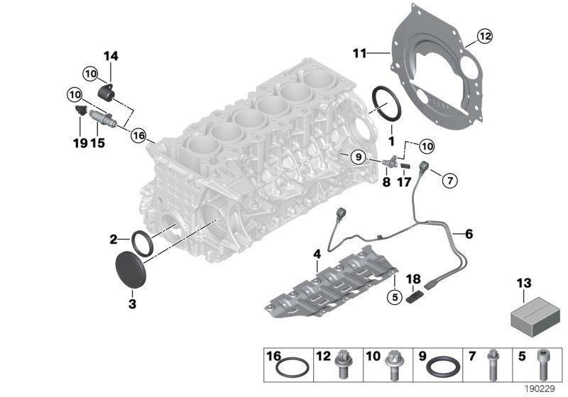 BMW 11 11 7 584 398 - Уплотняющее кольцо, коленчатый вал parts5.com