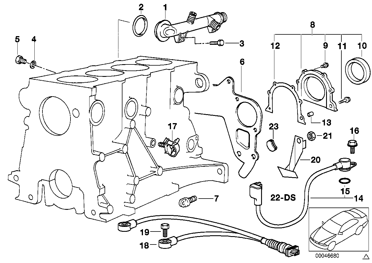 BMW 11 53 1 714 738 - Трубка охлаждающей жидкости parts5.com