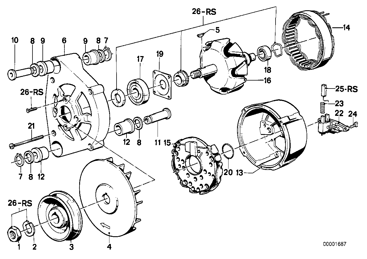 BMW 12 31 1 279 541 - Seal Ring parts5.com