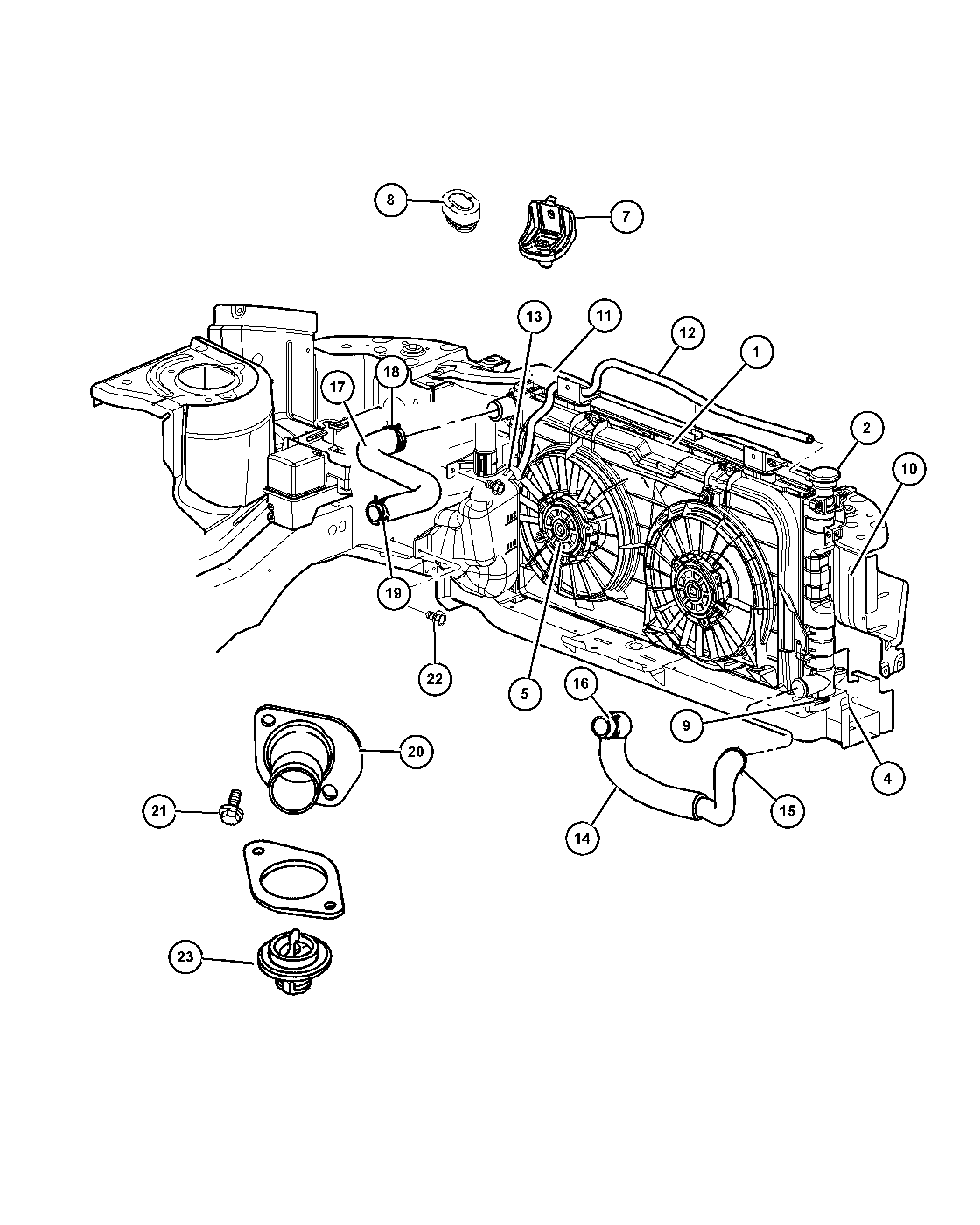 Chrysler 4677 493AA - Крышка, заливная горловина parts5.com