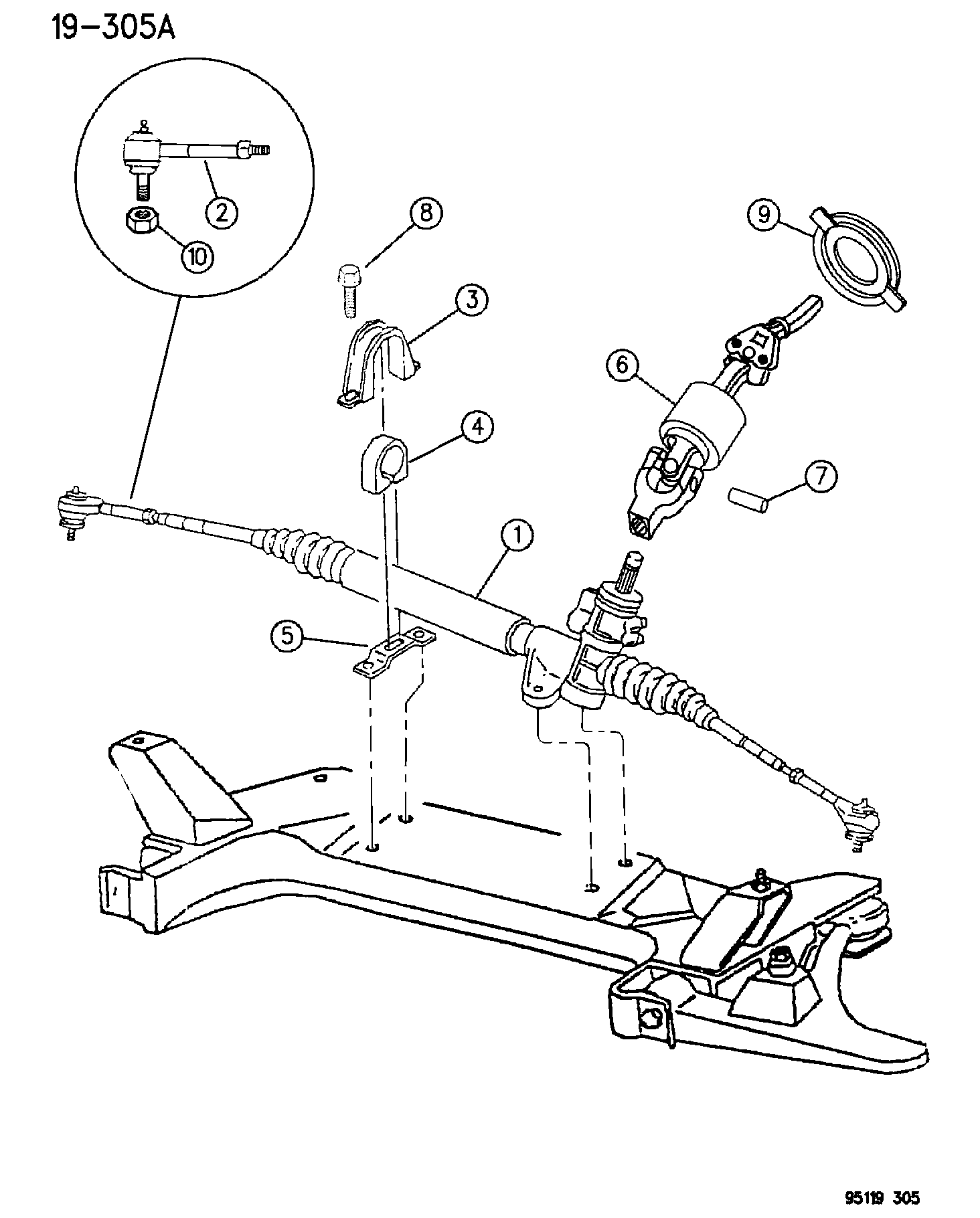 Plymouth 476 2861 - Наконечник рулевой тяги, шарнир parts5.com