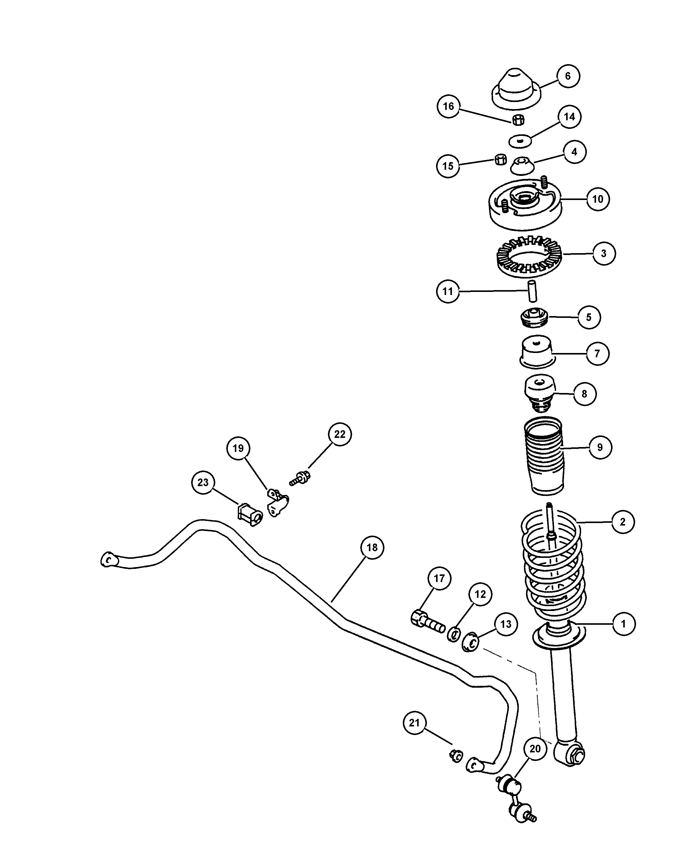 Mitsubishi MR33 3762 - Тяга / стойка, стабилизатор parts5.com