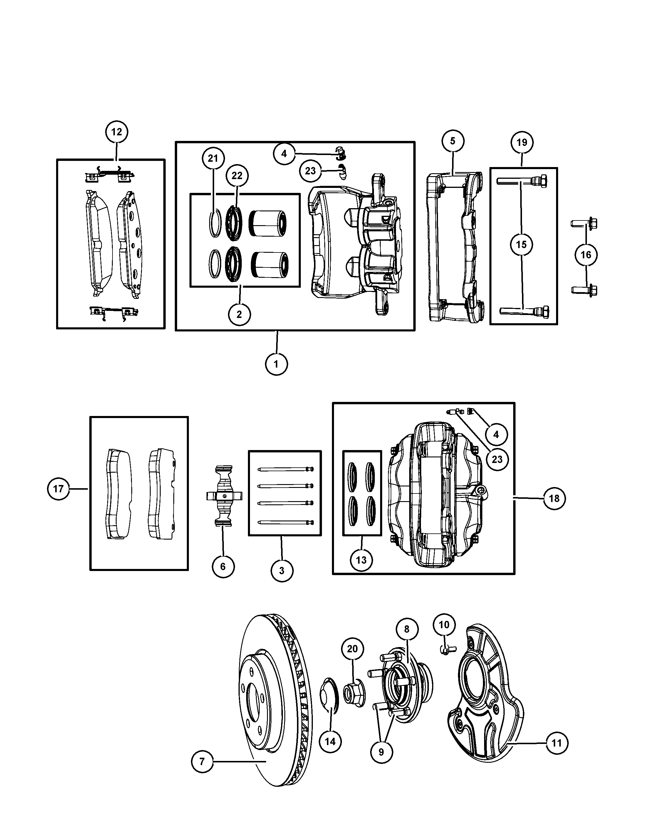 Chrysler 5154 118AA - Тормозной диск parts5.com