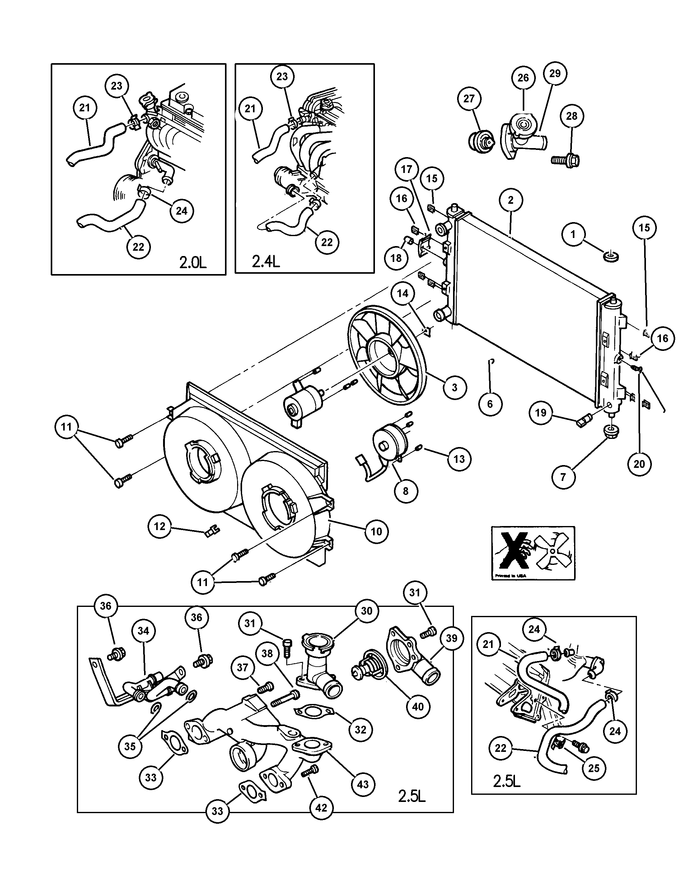 FORD 52079 880AA - Крышка горловины радиатора parts5.com