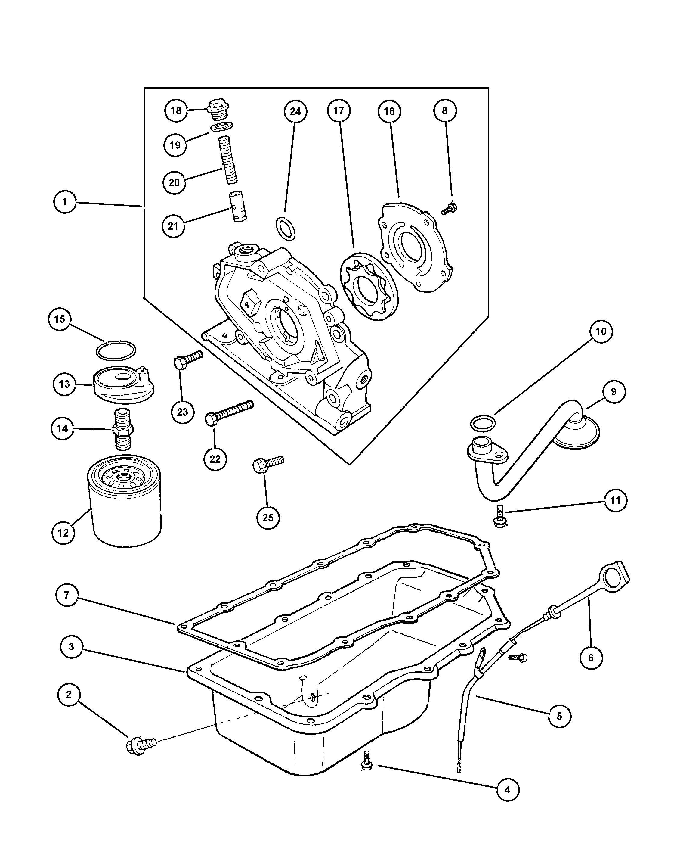 Chrysler 455 6666 - Прокладка, масляная ванна parts5.com