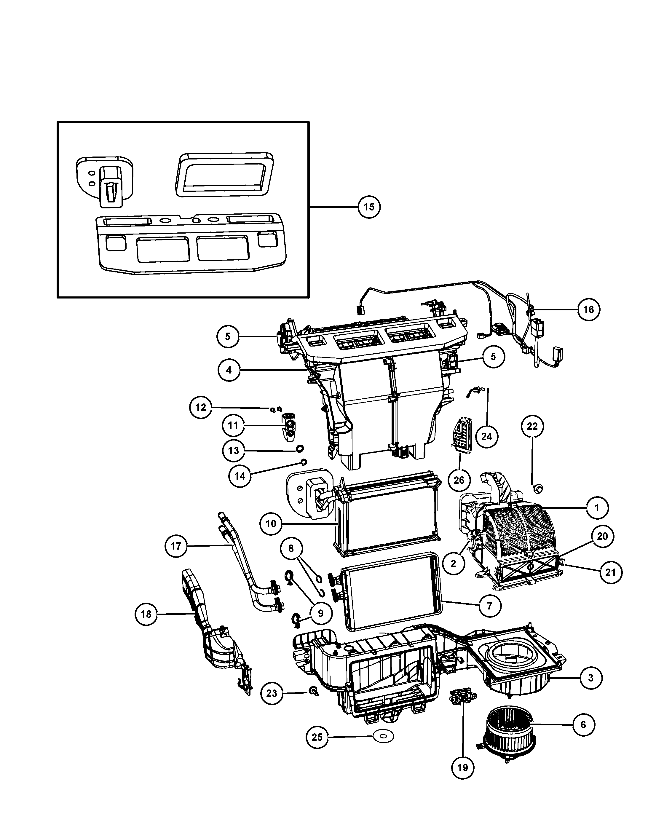 Chrysler 68127 809AA - Фильтр воздуха в салоне parts5.com