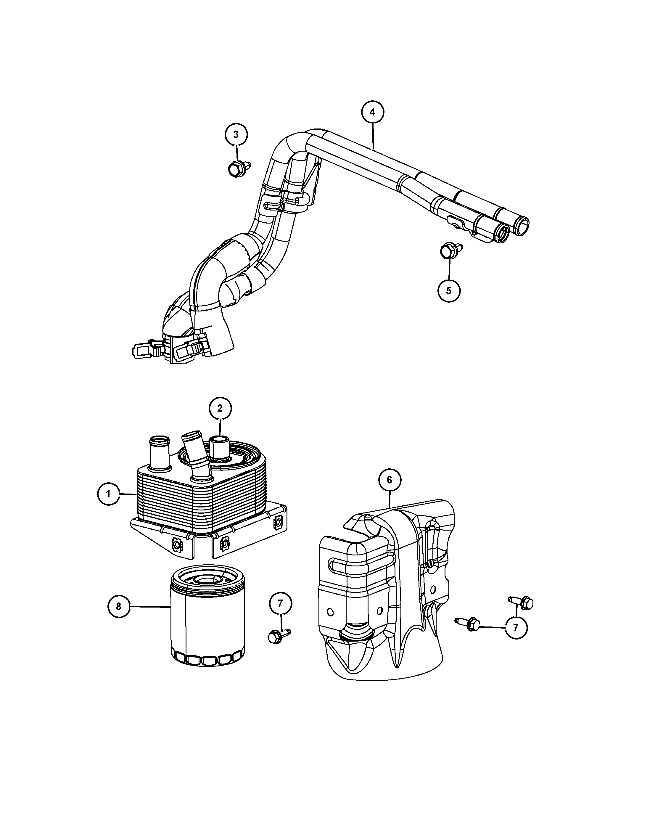 RAM 4892 339AA - Масляный фильтр parts5.com