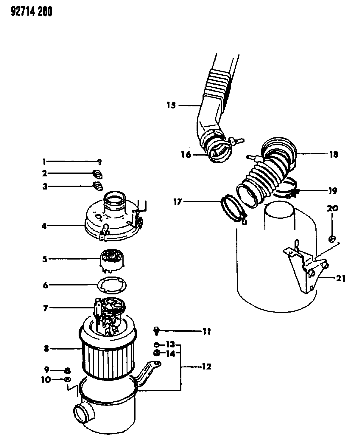 Mitsubishi MS44 0542 - Гайка, выпускной коллектор parts5.com