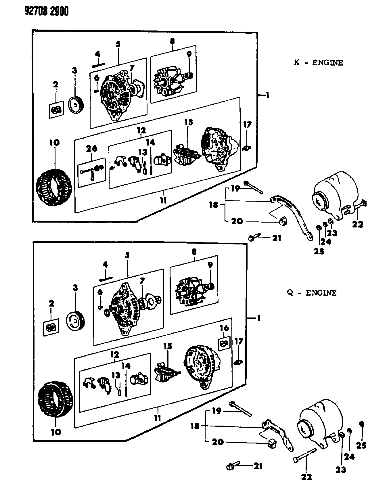 Mitsubishi MD61 1343 - Bearing parts5.com