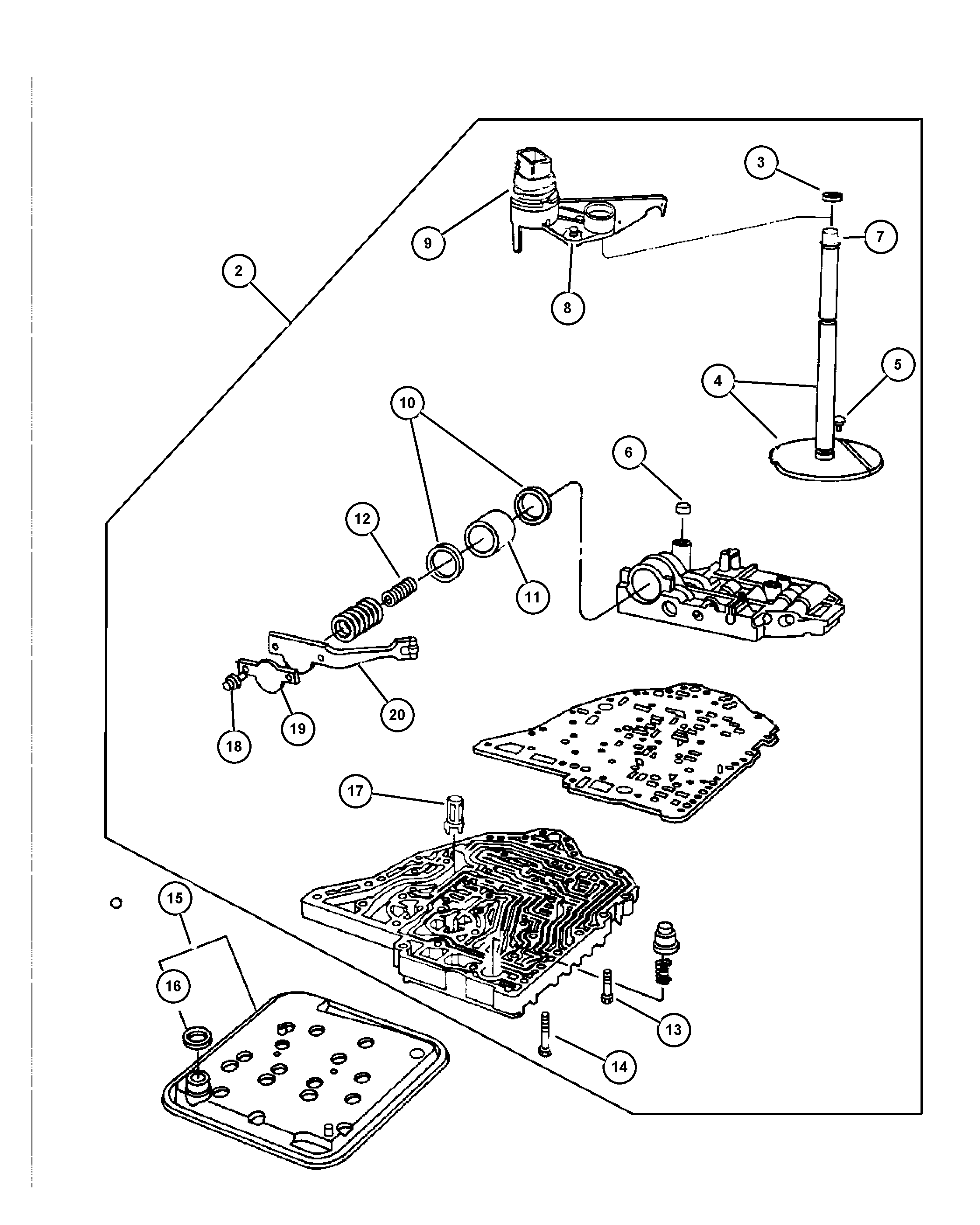 Chrysler 4864 505AB - Гидрофильтр, автоматическая коробка передач parts5.com