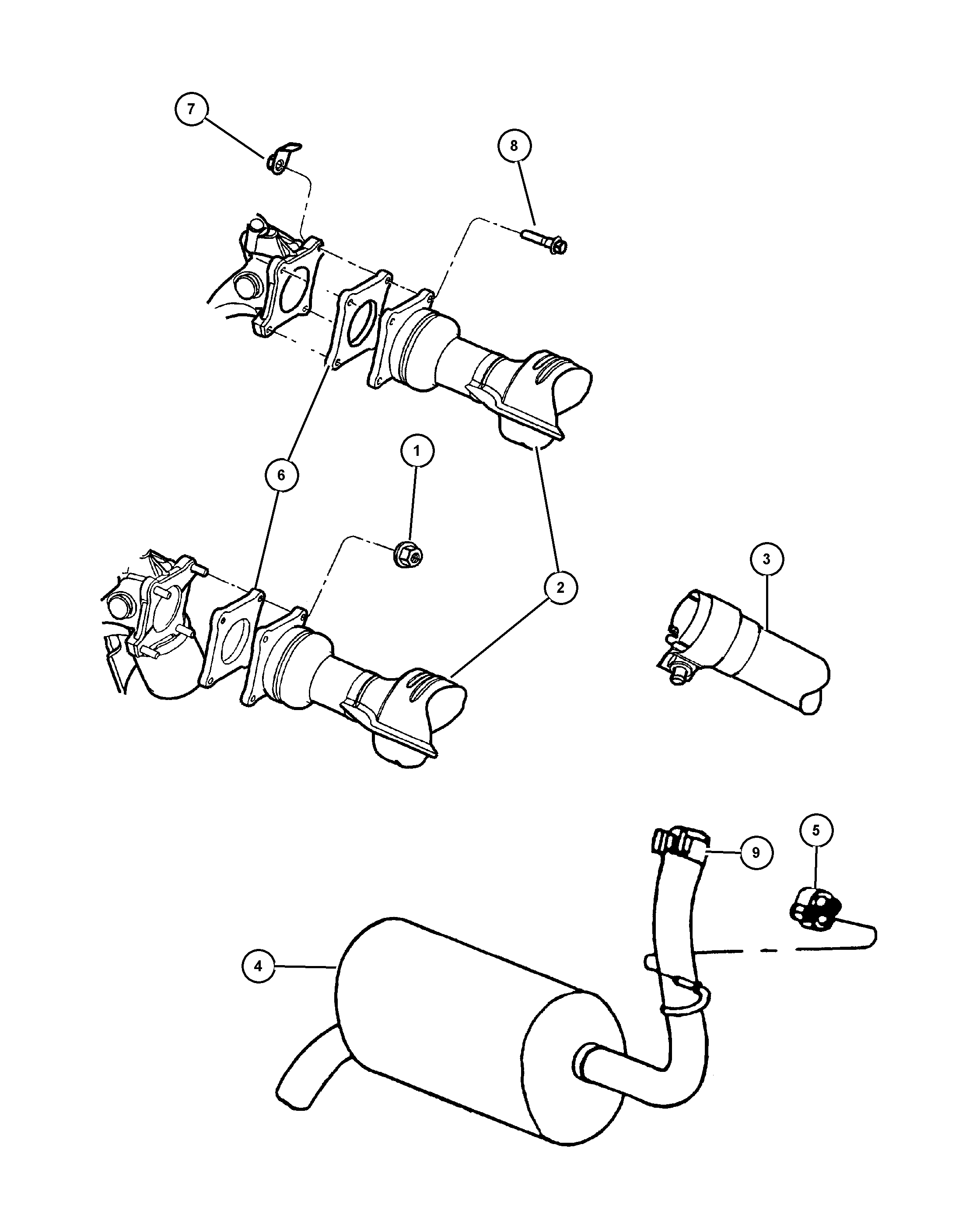 Chrysler 461 6671 - Прокладка, труба выхлопного газа parts5.com