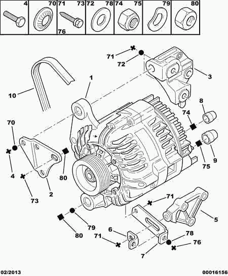 CITROËN 5750.XV - Поликлиновой ремень parts5.com