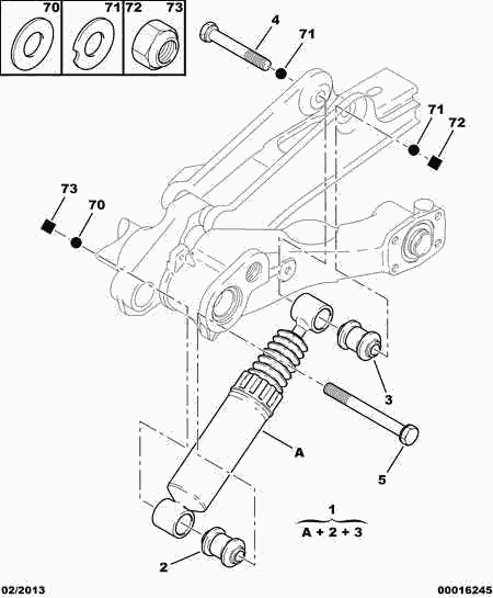 CITROËN 5206 N5 - Амортизатор parts5.com