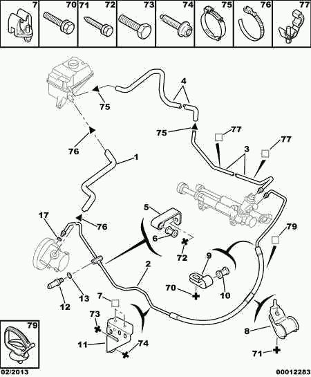 PEUGEOT (DF-PSA) 4015 02 - Датчик давления масла, рулевой механизм с усилителем parts5.com