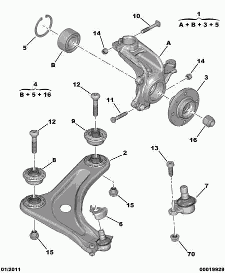 CITROËN 3520.T8 - Track Control Arm parts5.com