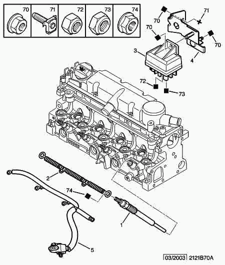 PEUGEOT (DF-PSA) 5960.67 - Свеча накаливания parts5.com