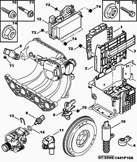 CITROËN 1338.F8 - Датчик, температура охлаждающей жидкости parts5.com