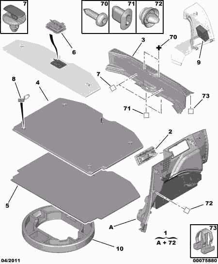 MELROE 75693.2 - Фильтр добавочного воздуха parts5.com