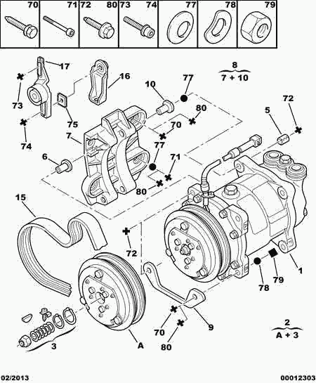 CITROËN 5750 TT - Поликлиновой ремень parts5.com