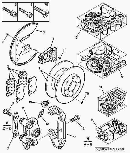 PEUGEOT 4401 A2 - Тормозной суппорт parts5.com