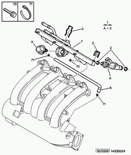 PEUGEOT (DF-PSA) 1985 32 - Регулятор давления подачи топлива parts5.com