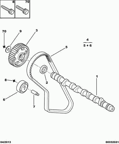 CITROËN 0831.17 - Timing Belt Set parts5.com