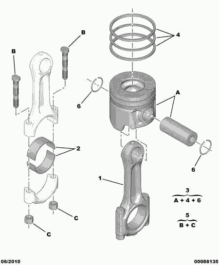 PEUGEOT (DF-PSA) 0628 S9 - Поршень parts5.com