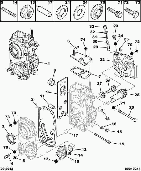 VERTAT 1011 21 - ENGINE OIL PUMP PLUG parts5.com