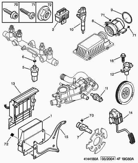 FIAT 1338 C0 - Датчик, температура охлаждающей жидкости parts5.com