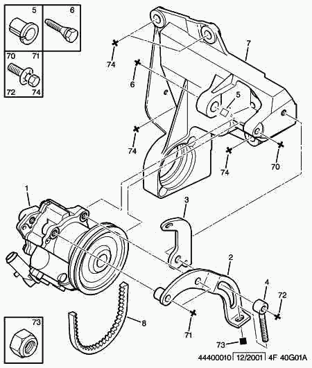 CITROËN 5750 WT - Поликлиновой ремень parts5.com