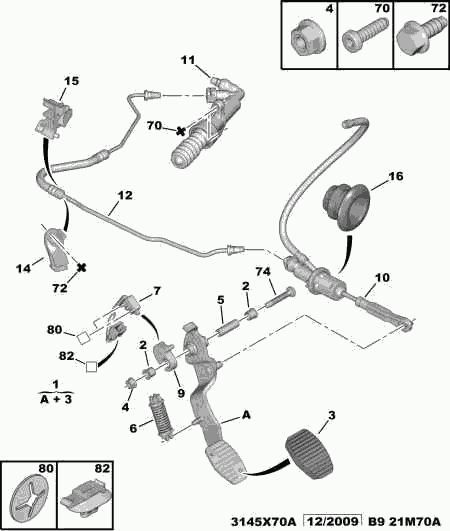 CITROËN 96 890 167 80 - Главный цилиндр, система сцепления parts5.com