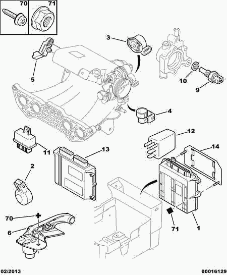 CITROËN 1920.AW - Датчик импульсов, коленвал parts5.com