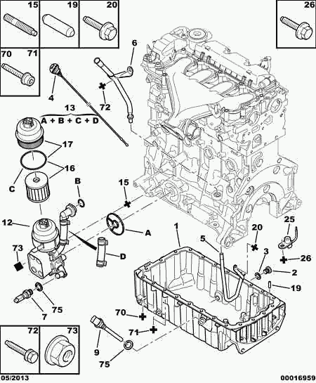 TOYOTA 1103 T3 - Масляный радиатор, двигательное масло parts5.com