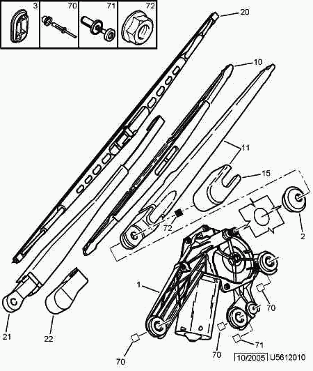 PEUGEOT (DF-PSA) 6429 Q5 - Щетка стеклоочистителя parts5.com