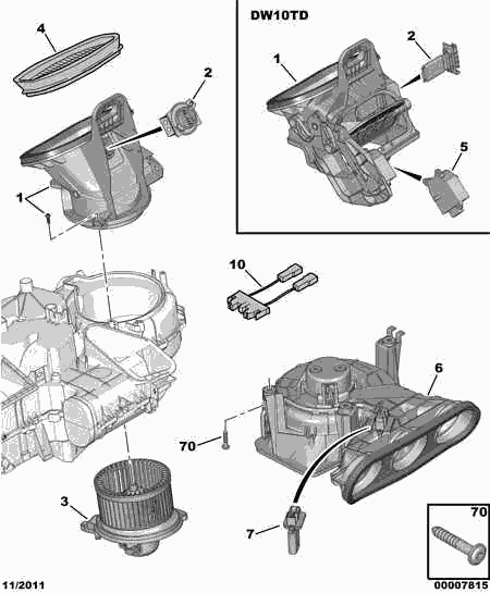 OM 6441 H7 - Фильтр воздуха в салоне parts5.com