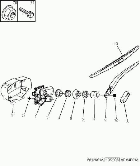 PEUGEOT 6405.V5 - Wiper Blade parts5.com