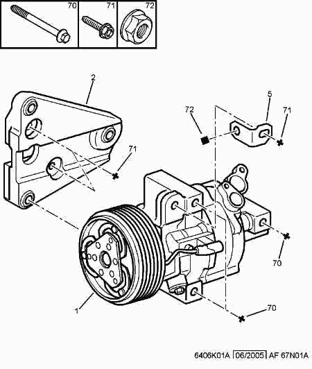 PEUGEOT 6453 QX - Compressor, air conditioning parts5.com