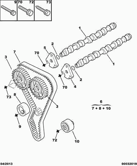 CITROËN 0816 98 - Timing Belt parts5.com