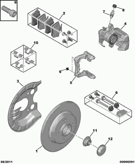 Opel 4 24 932 - Тормозной диск parts5.com