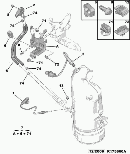 PEUGEOT 1618 NE - Lambda Sensor parts5.com