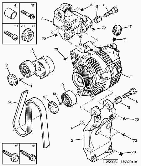 DS 5751.89 - Натяжитель, поликлиновый ремень parts5.com