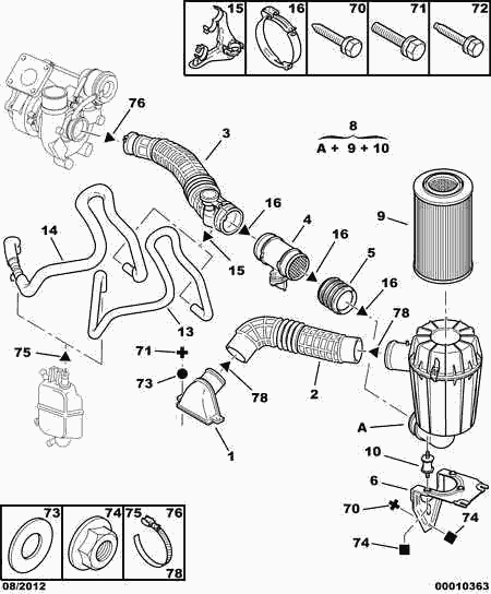 JAPCAR 1446 33 - AIR HOSE FIXING CLIP parts5.com