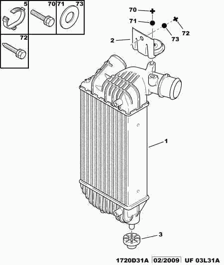 DS 1321 27 - RADIATOR FIXING BRACKET parts5.com