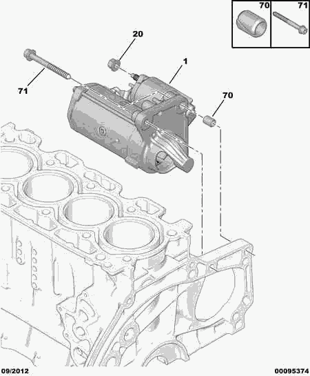 TOYOTA 5802 FG - Стартер parts5.com