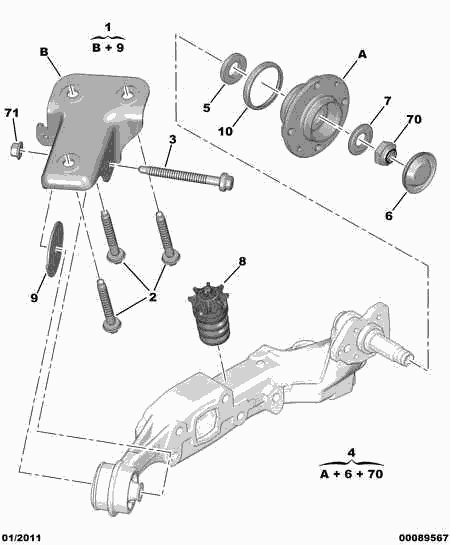 CITROËN 3748.76 - Комплект подшипника ступицы колеса parts5.com