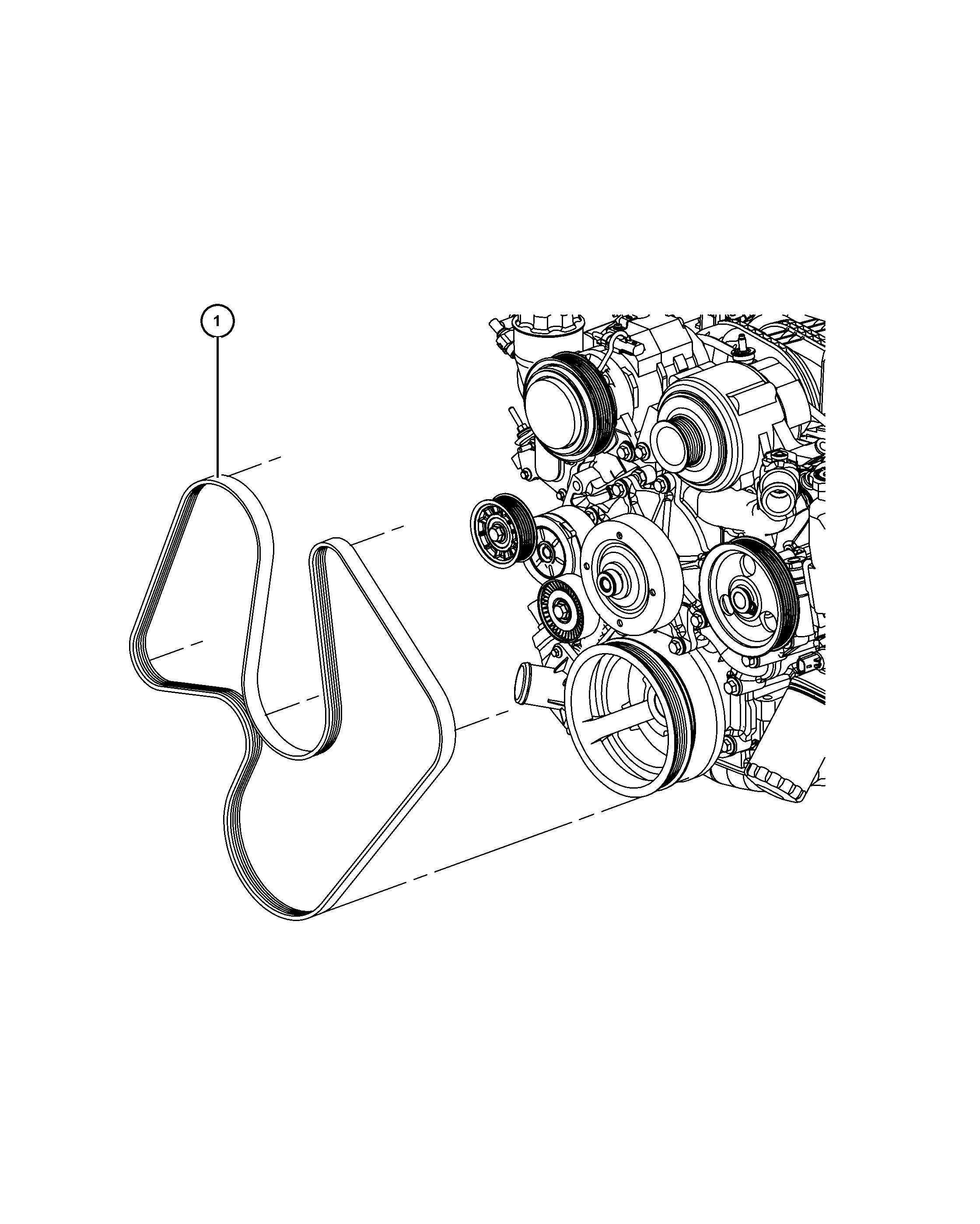 Chrysler 4627 031AA - Поликлиновой ремень parts5.com