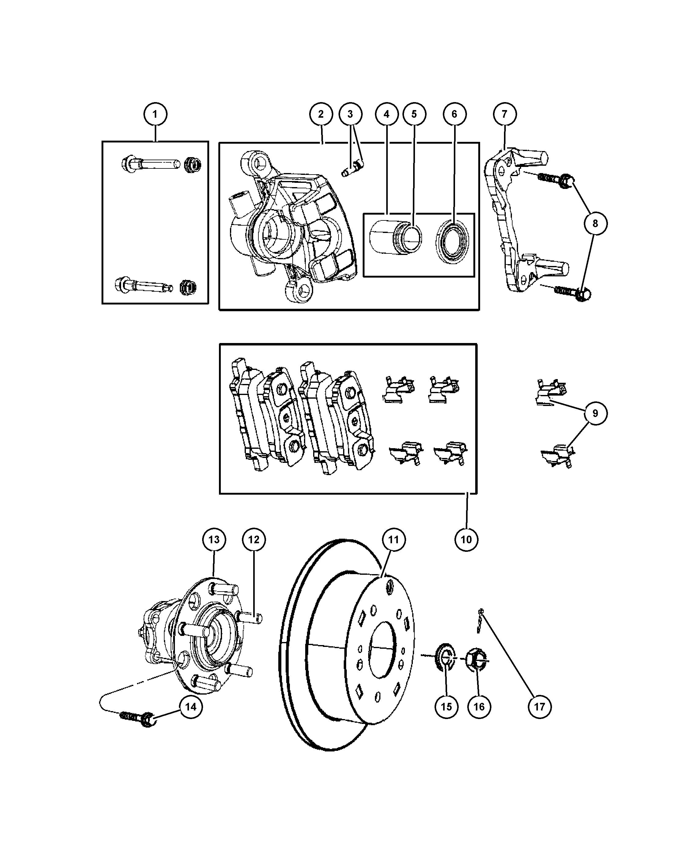 Dodge 5191 271AC - Тормозные колодки, дисковые, комплект parts5.com