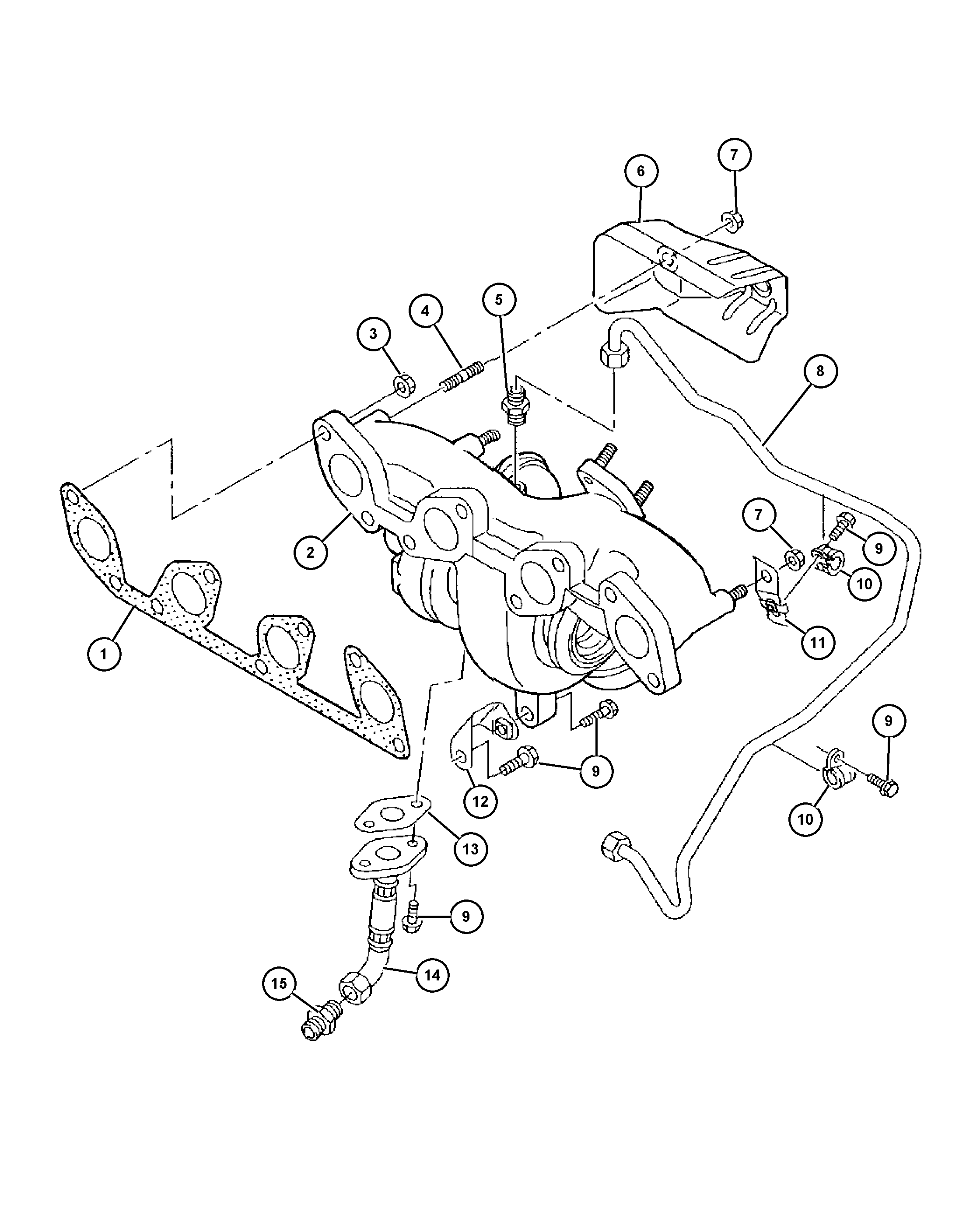 Jeep 68000 633AA - Турбина, компрессор parts5.com